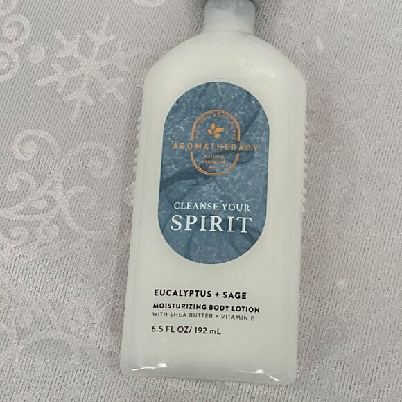 Aromatherapy Eucalyptus + Sage Moisturizing Body Lotion 6.5 Fl Oz Bath & Body Wo - Picture 2 of 3